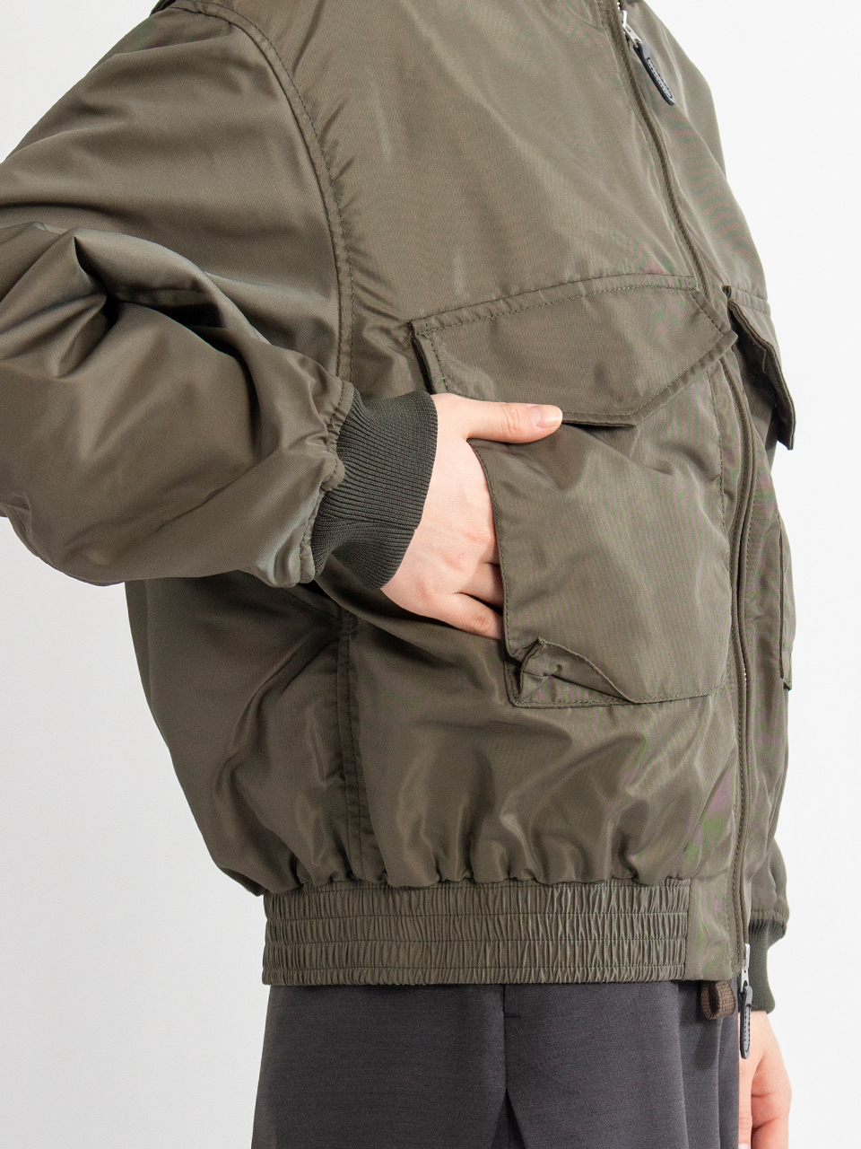 NYLON WEP JACKET-ナイロンウェップジャケット-HYKE（ハイク）通販| st