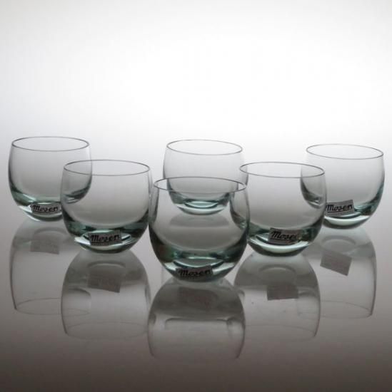 モーゼル グラス ○ ショット グラス 4.5cm エメラルドグリーン 青緑色