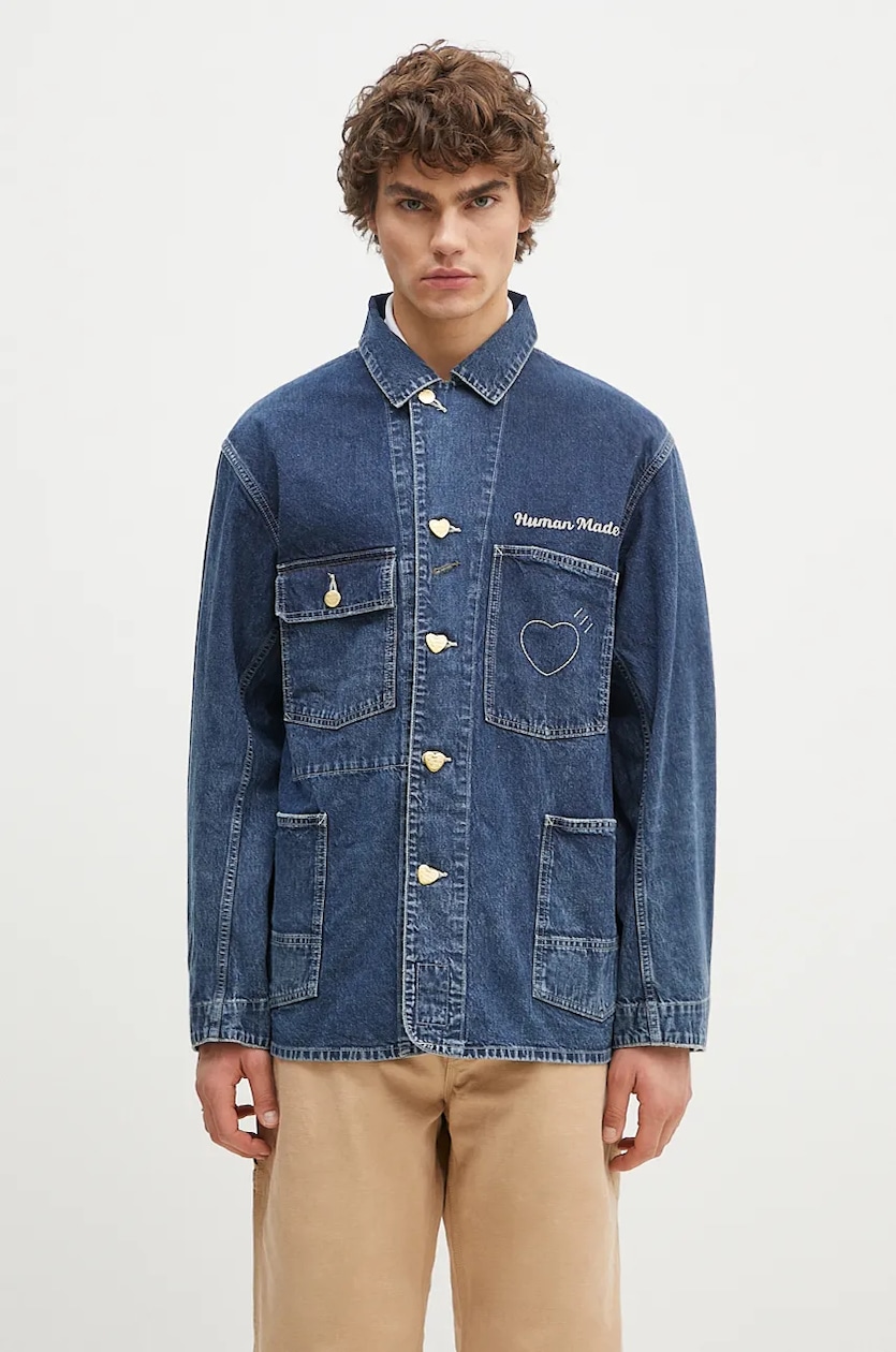 Human Made denim jacket Denim Coverall Jacket PRM EU