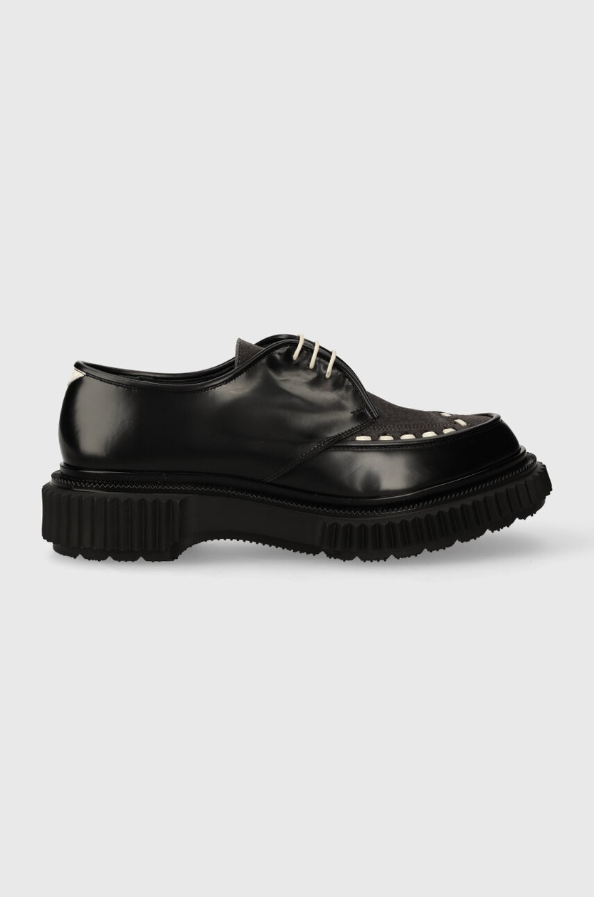 ADIEU leather shoes Type 181 black color Type.181 at PRM US