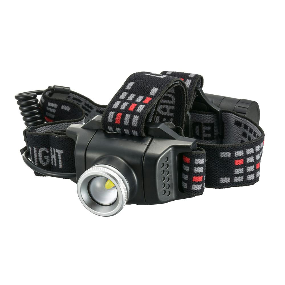LEDヘッドライト USB充電式 リードウォーリア 400ルーメン LC-HUS400-K