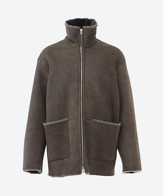 ブルゾン CUT―OFF MOUTON JACKET 25W―52―ST