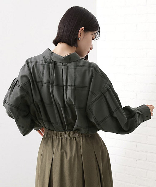 インしてる風にも着られるチェックシャツ（2002545700