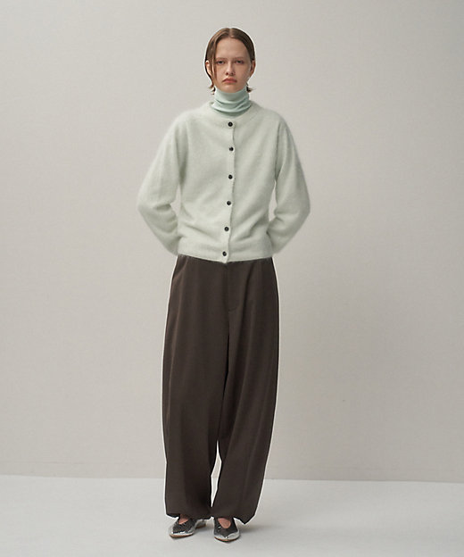 ROYAL CASHMERE FUR ｜ クルーネックカーディガン