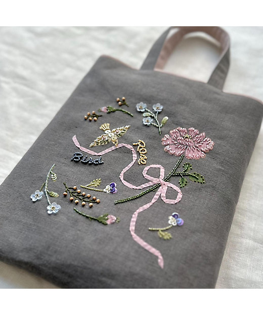 ☆ビーズ刺繍キット＜小鳥の贈りもの＞ | KeiFerida/ケイフェリーダ