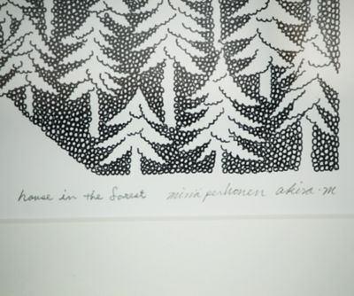 クリッパン＞×＜ミナペルホネン＞Poster HOUSE IN THE