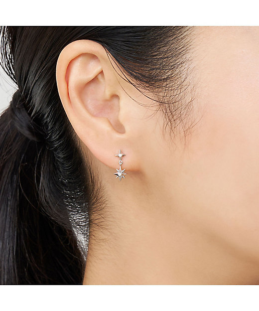 プラチナ ダイヤモンド ピアス APVA2647 DI | Vendome