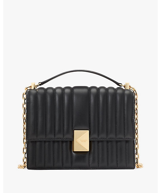 デコ キルテッド チェーン ショルダー バッグ | kate spade new york