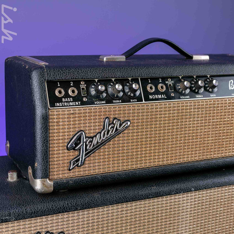1965 Fender Bassman Head and Cabinet – Ish Guitars