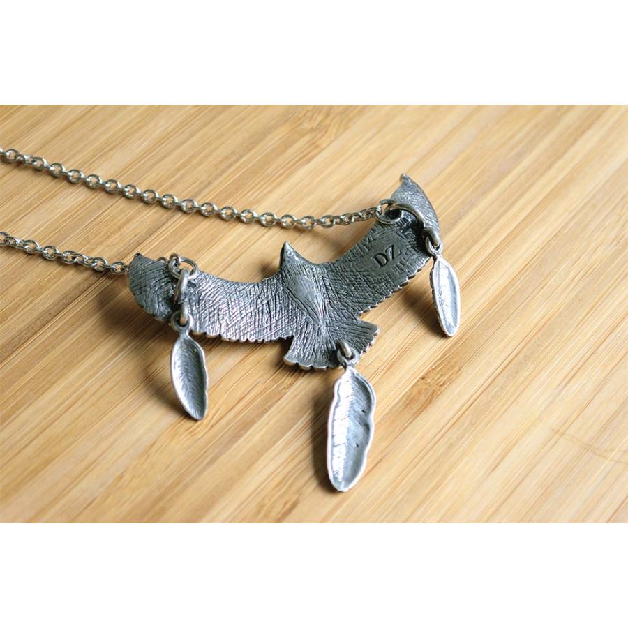 ネックレス ペンダント フェザー＆イーグル Deep Zone 国内製作