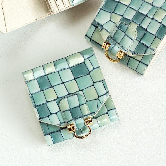 ATAO（アタオ） ATAO公式 ロトロ・ヴィトロ 木漏れ日 大容量の二つ折り