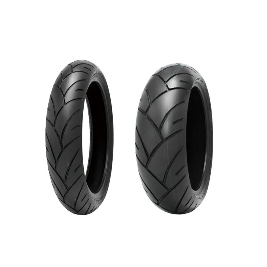 SHINKO 005ADVANCE 120/60ZR17 160/60ZR17 前後タイヤ2本セット CB400
