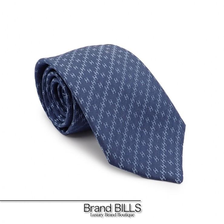 HERMES（エルメス） 未使用品 ネクタイ レギュラータイ Hロゴ シルク