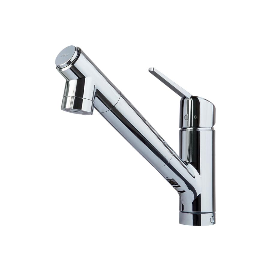 タカギ JY396MN-9NTF シングルレバー混合栓（ワンホール） 蛇口一体型