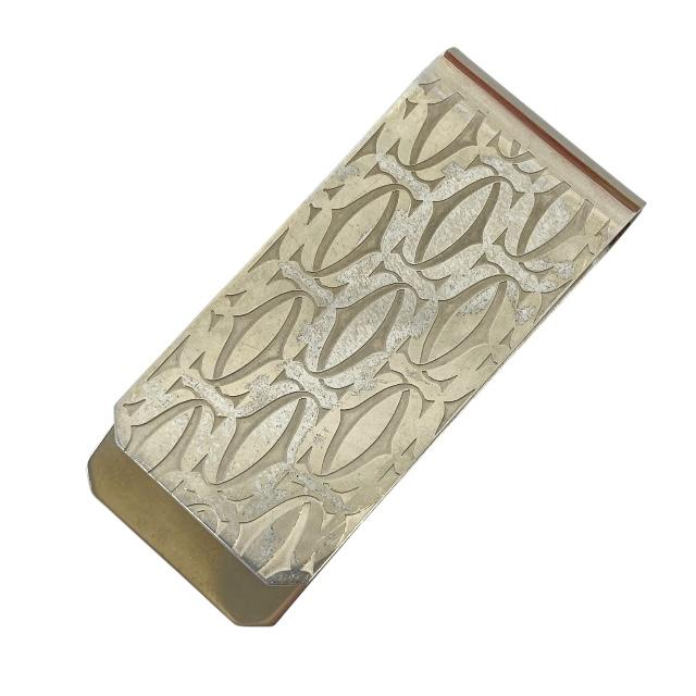 Cartier（カルティエ） マネークリップ クリップ 小物 ロゴ柄 メタル