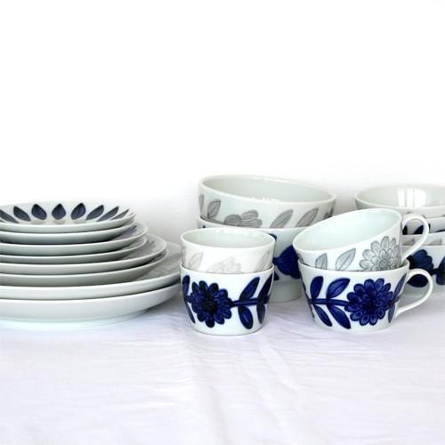 3/8はポイント10倍／ 波佐見焼 西山窯 daisy デイジー プレート 22cm