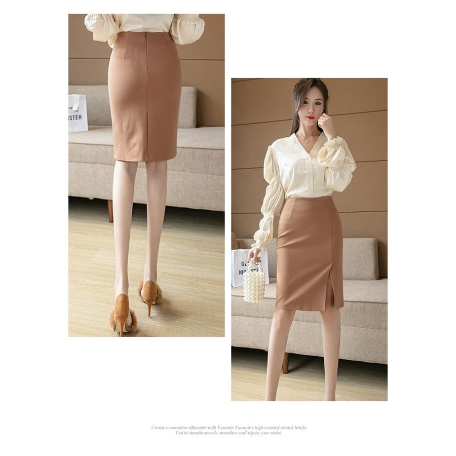 KOEISTORE（コウエイストア） タイトスカート ひざ丈 レディースロング