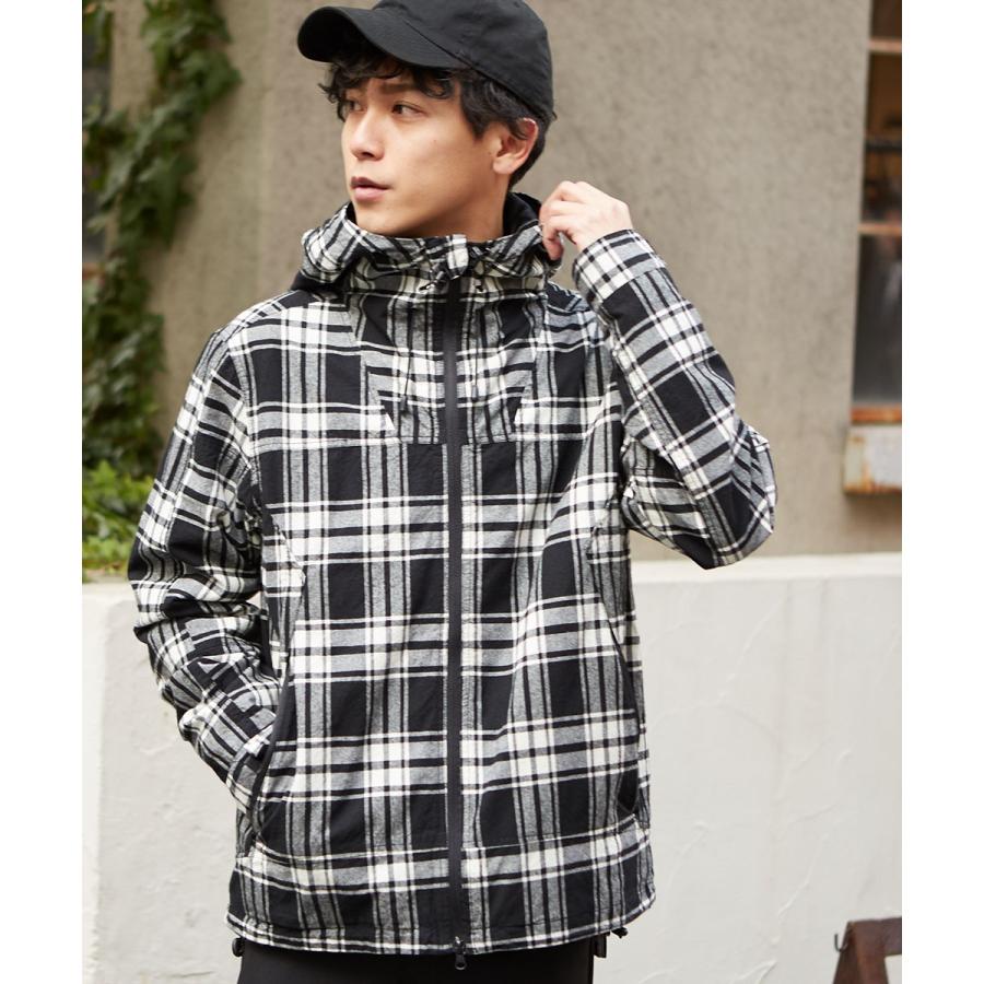 improves（インプローブス） チェック マウンテンパーカー メンズ