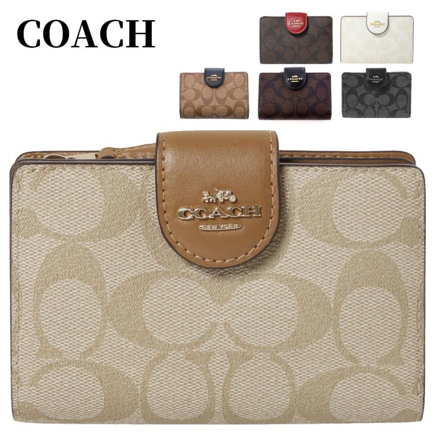 COACH（コーチ） コーチアウトレット 二つ折り財布 C0082 レディース