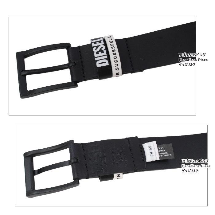 DIESEL（ディーゼル） ベルト X06559 PR013 T8013 ブラック BLACK B