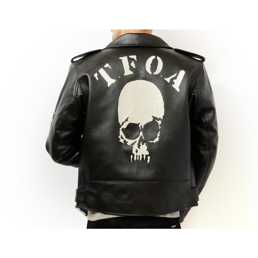CROWS×WORST クローズ×ワースト レザー ライダース ジャケット T.F.O.A