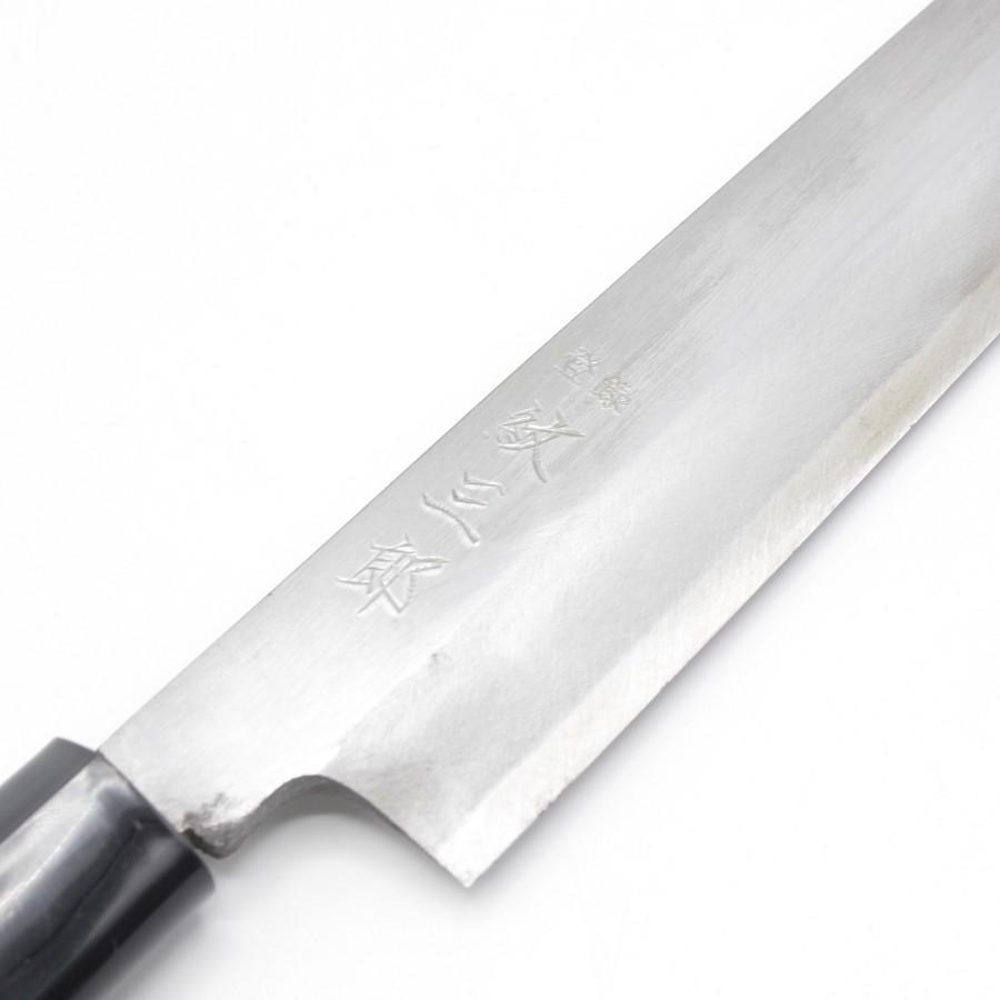 紋三郎 柳包丁 九寸 栗型柄 刃渡り約270mm 和包丁 柳刃 : リファン