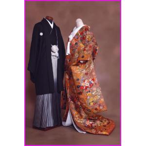 京都最高級金襴西陣織 色打掛レンタル紋付レンタルフルセット6469