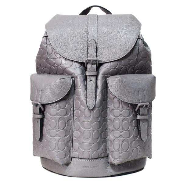COACH（コーチ） メンズ バッグ レザー 型押し シグネチャー ワーナー