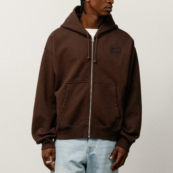 NIKE（ナイキ） 25FW STUSSY x NIKE STONE WASHED FLEECE ZIP HOODIE