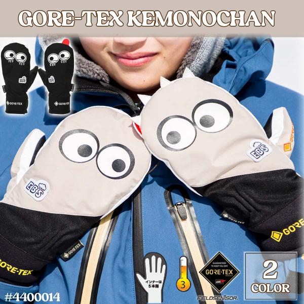 eb's（エビス） 24/25 eb's スノグローブ GORE-TEX KEMONOCHAN 手袋