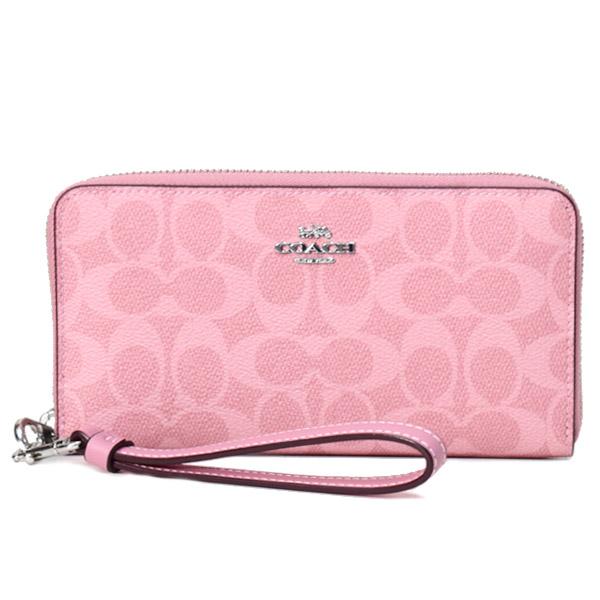 COACH（コーチ） 長財布 コーティングキャンバス レザー シグネチャー