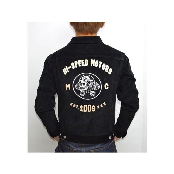 スカルワークス SKULL WORKS ワッペンコーデュロイジャケット ピストン