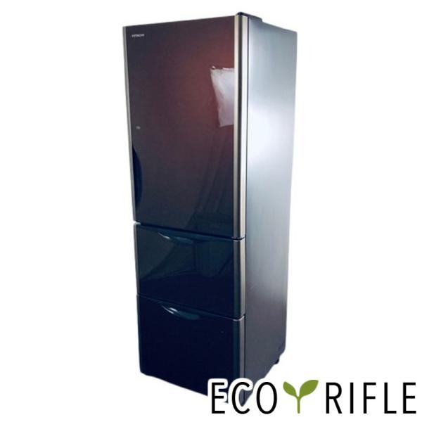 日立（HITACHI） 冷蔵庫 中古 HITACHI R-S3800GV(XT) 2017年製 3ドア