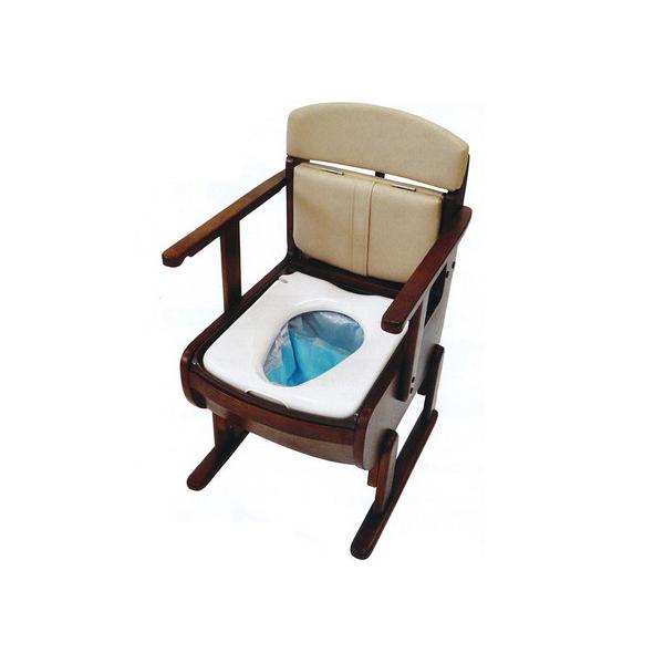 思いやり優花S バケツ洗いのいらないポータブルトイレ 介護用品 爆買