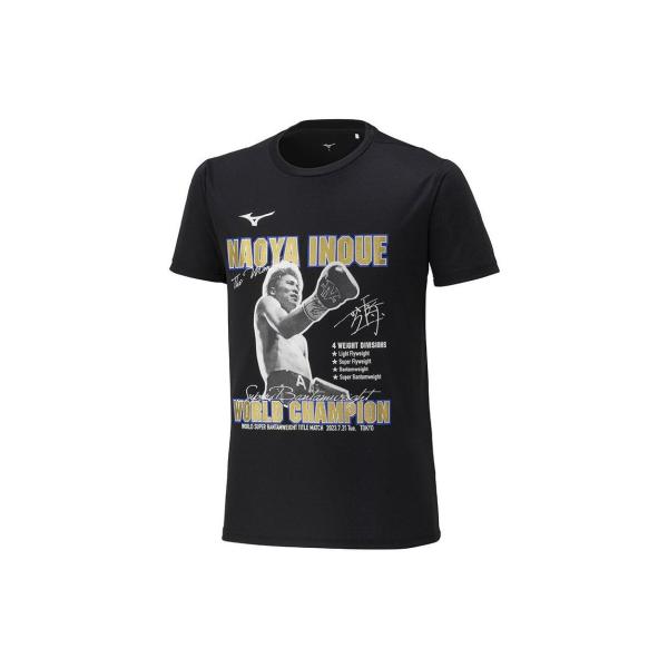 MIZUNO 井上尚弥選手 勝利記念 Tシャツ ボクシング フルトン戦 : プロ