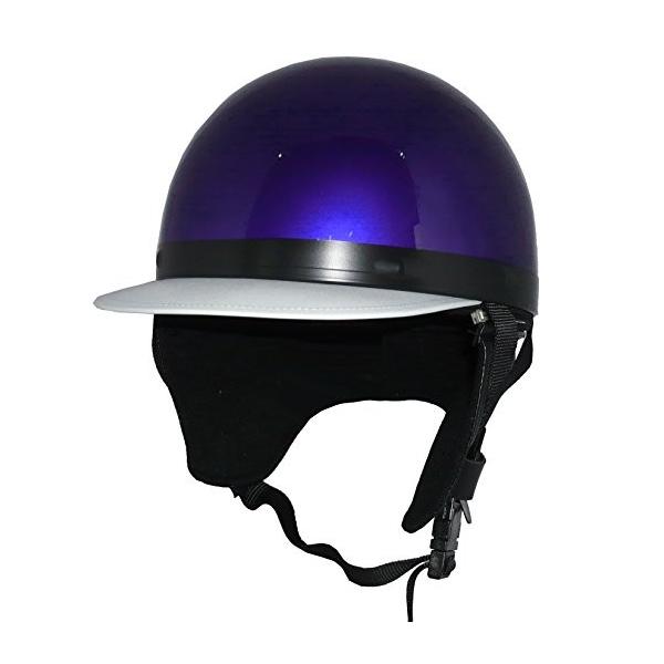 ザワキタ ZK-180 コルク半風半帽（メタリックパープル）耳当て脱着可