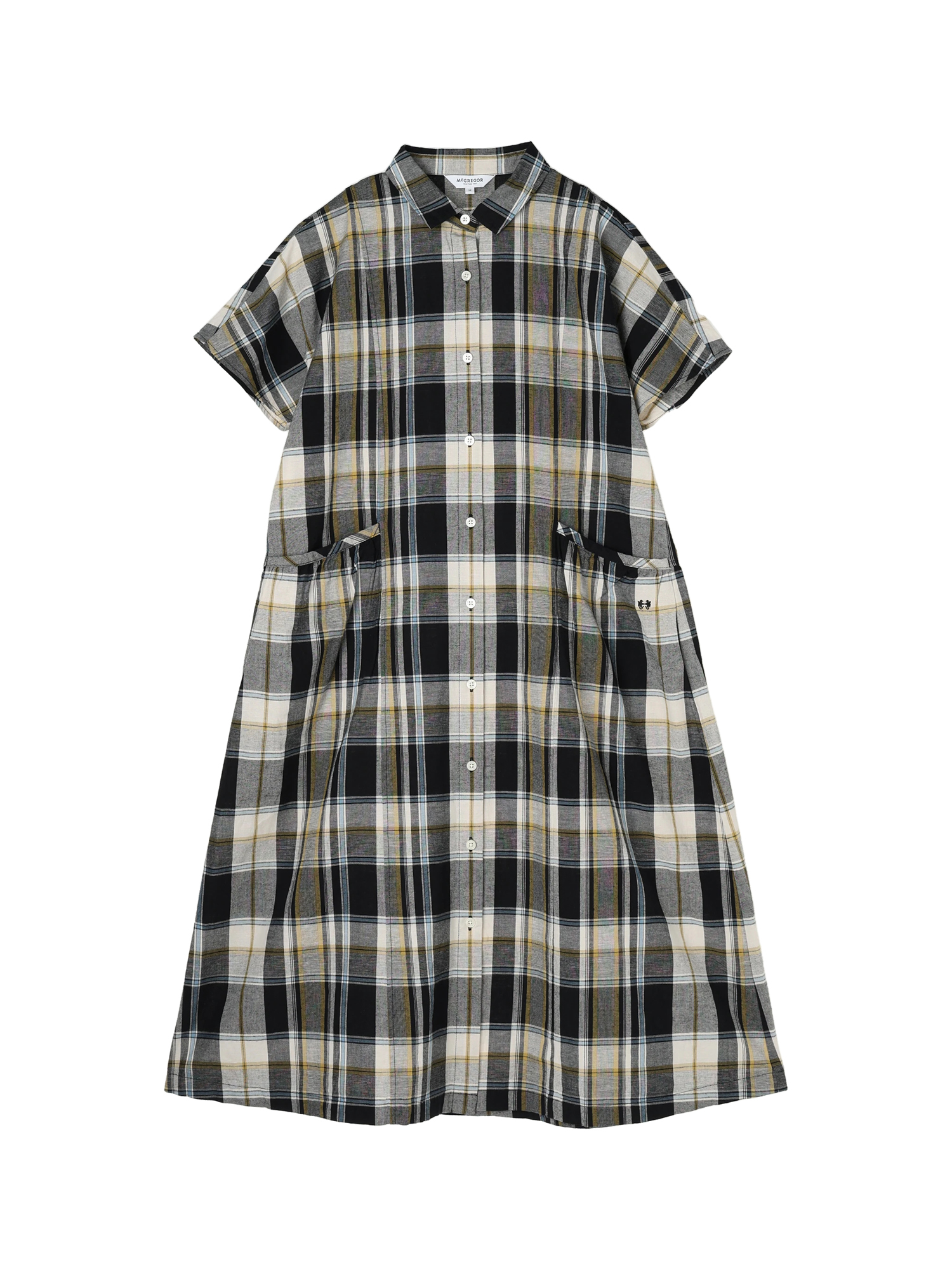 McGREGOR（マックレガー）｜ワンピース｜綿麻マドラスチェック