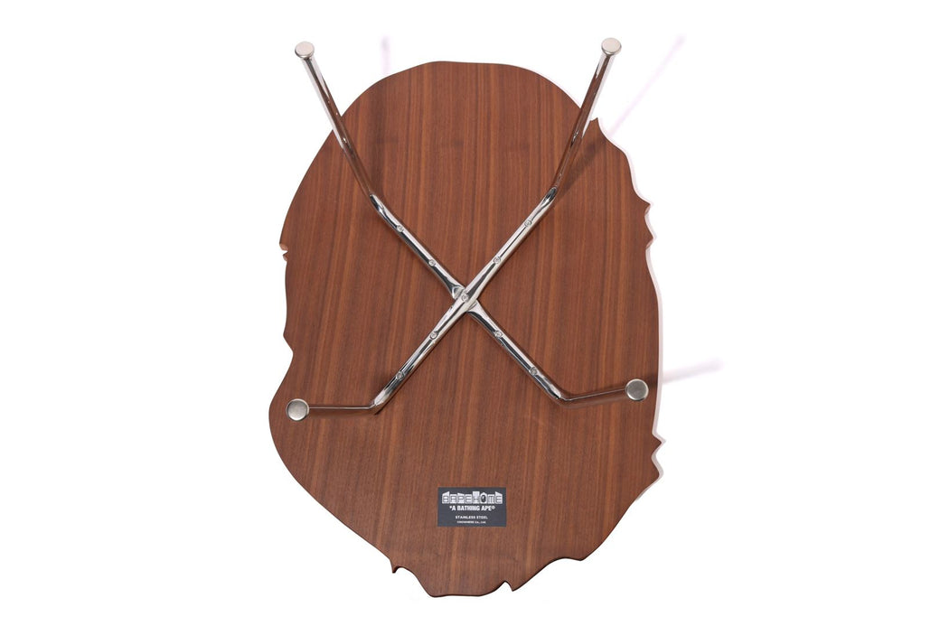 APE HEAD WOODEN COFFEE TABLE BAPE HOME | bape.com