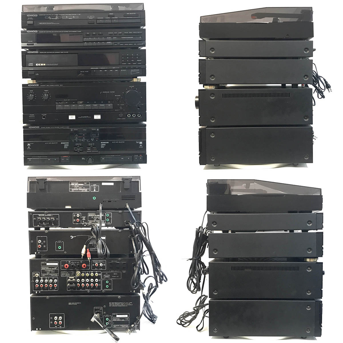買取｜KENWOOD｜コンポ｜LD P-5R｜AM/FM/UFH/VHF T-7R｜CD DP-5R