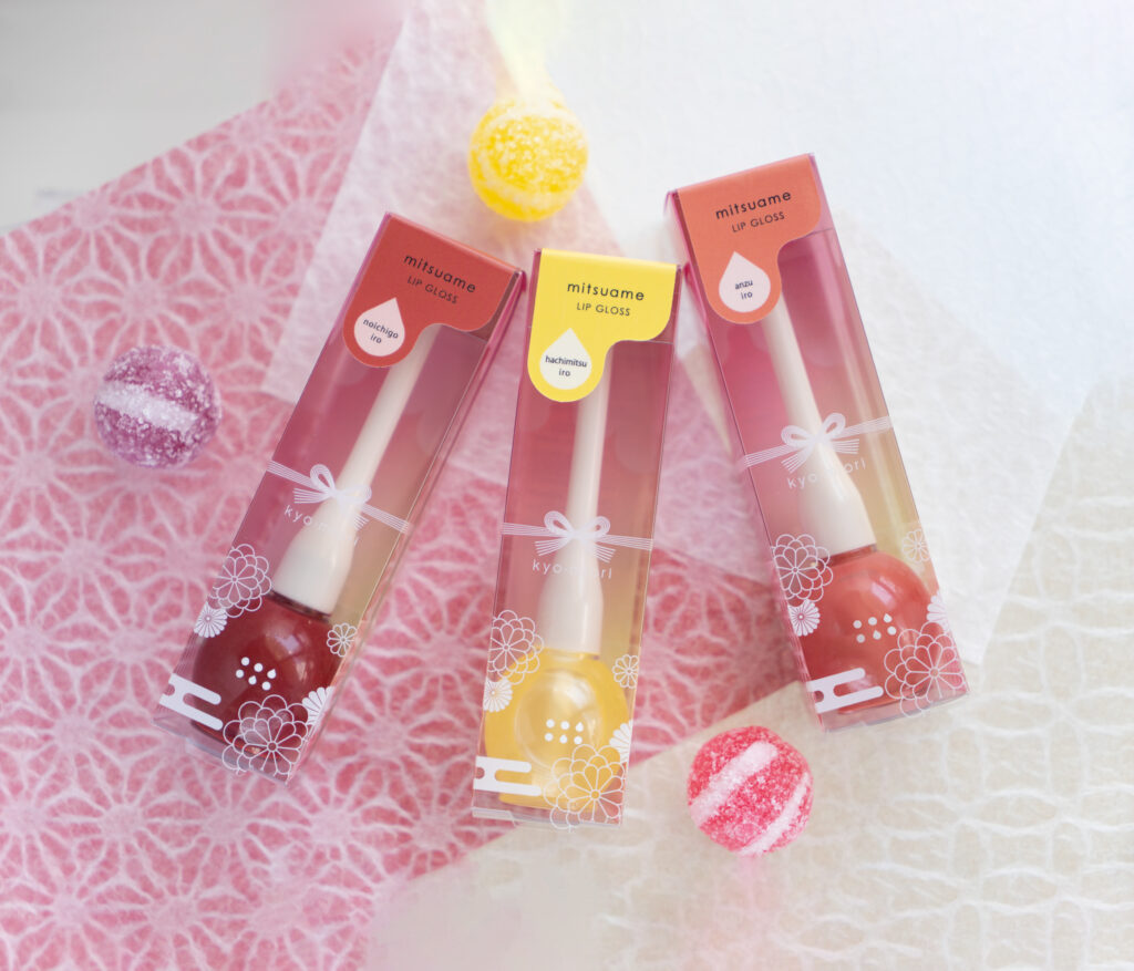 みつ飴リップグロス - 京都 和のコスメ kyo・miori