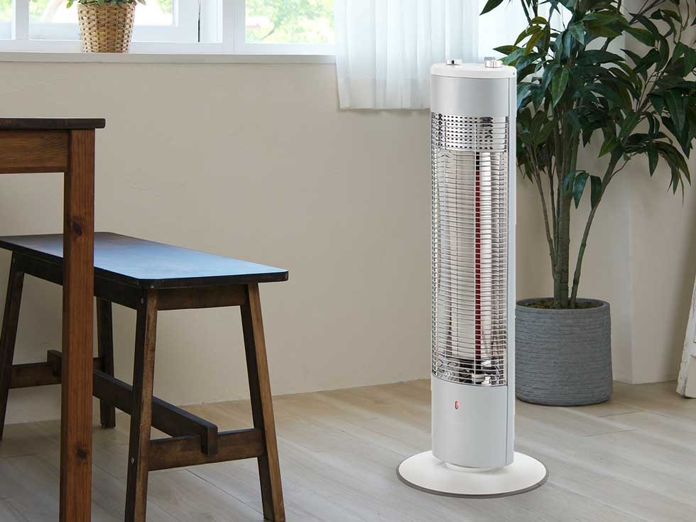 販売終了】シーズヒーター遠赤電気ストーブKSS-0821 | コイズミ