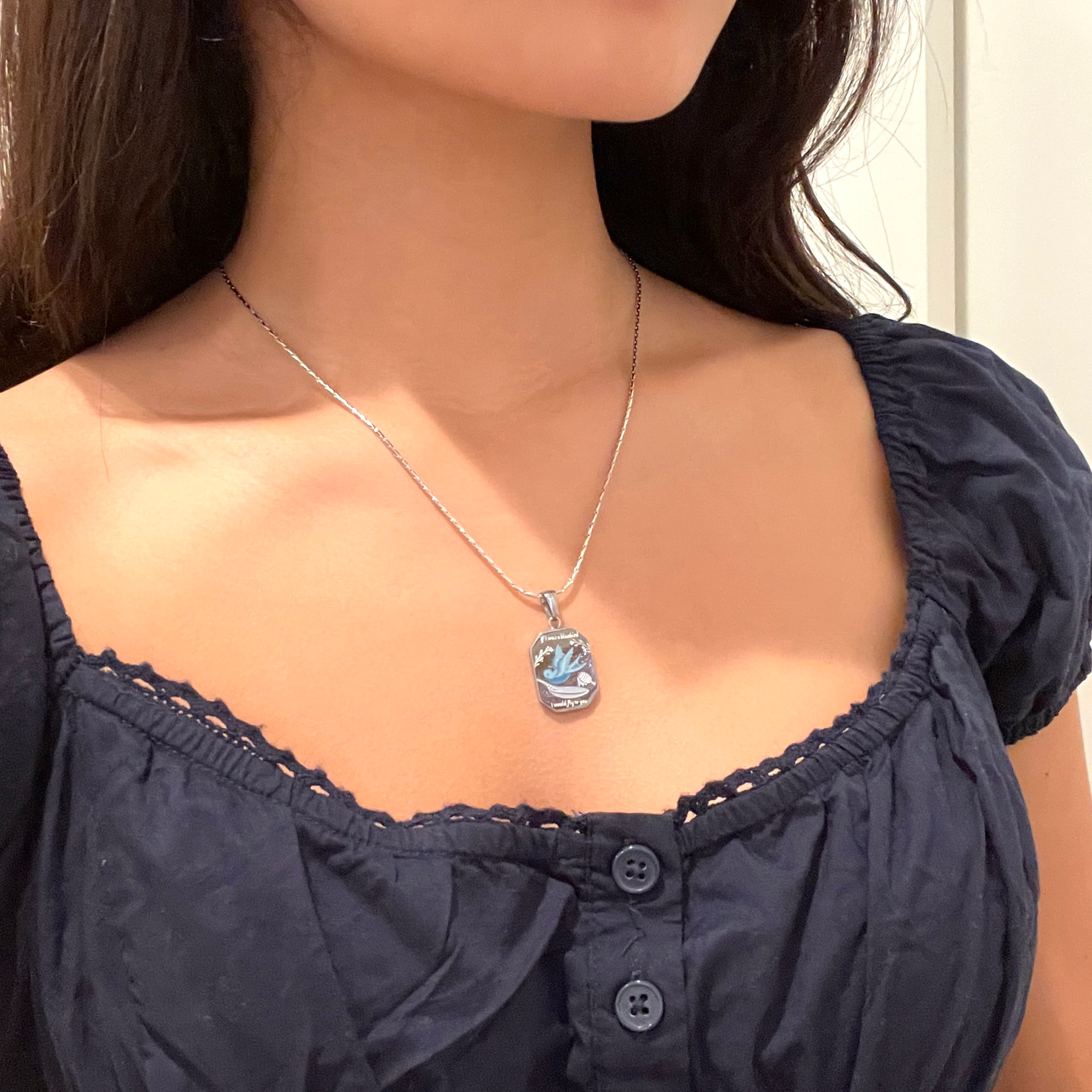 Bluebird Necklace – Le Petite Sprout