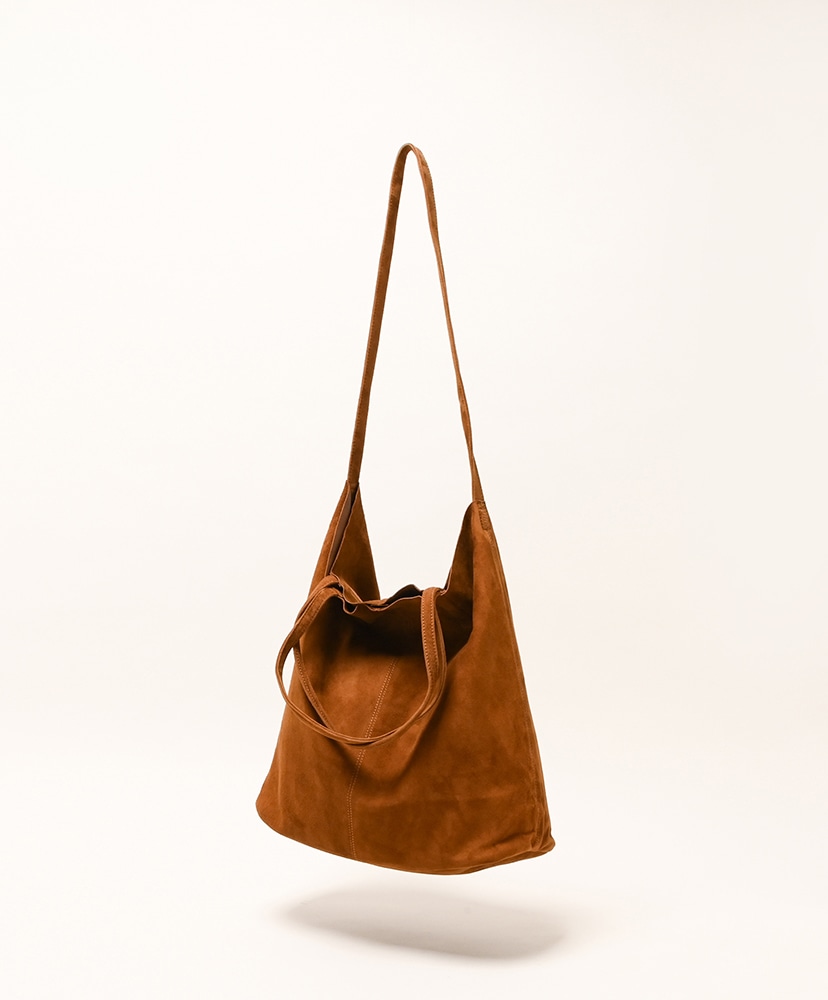 3Way Large Tote Oil Suede(L Brown/ブラウン): Morphee