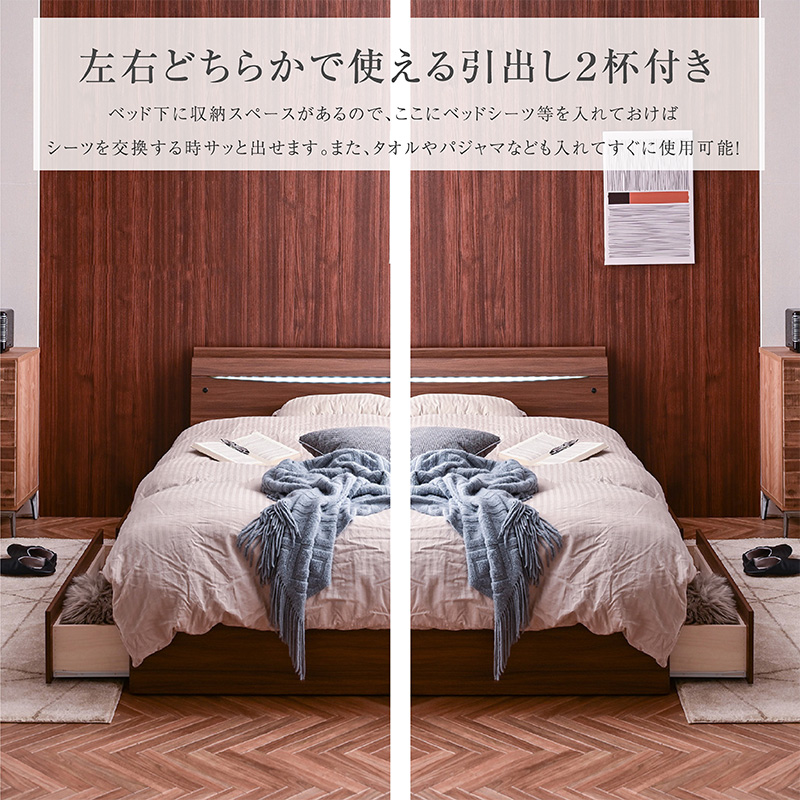 新発売 チェストベッド 【ダブル 高級ピロートップポケットマット付