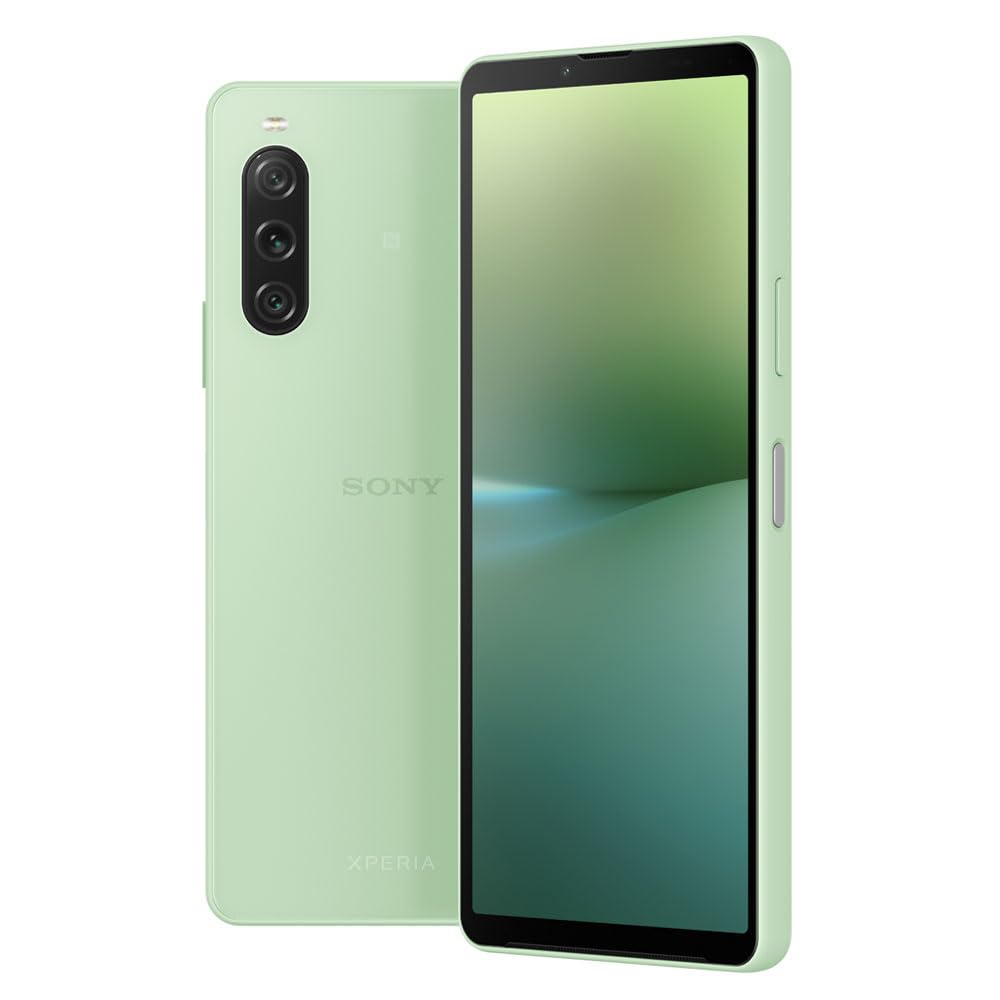 Amazon | ソニー Xperia 10V セージグリーン SIMフリースマホ XQ-DC44