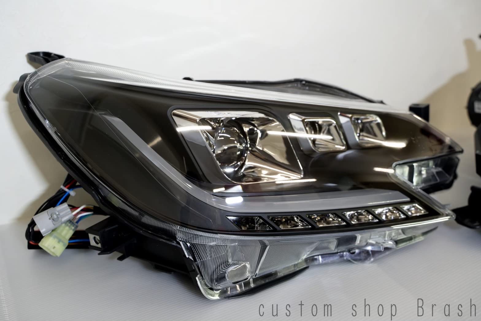 Amazon | 【BRASH】オリジナル GRX130 マークX 3眼 カラーアイ ヘッド