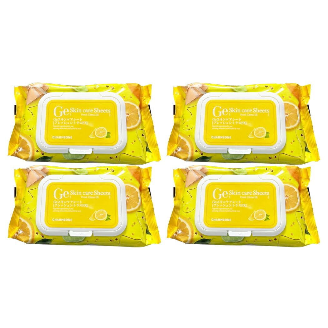 Amazon | チャームゾーン Ge スキンケアシート フレッシュシトラスEX