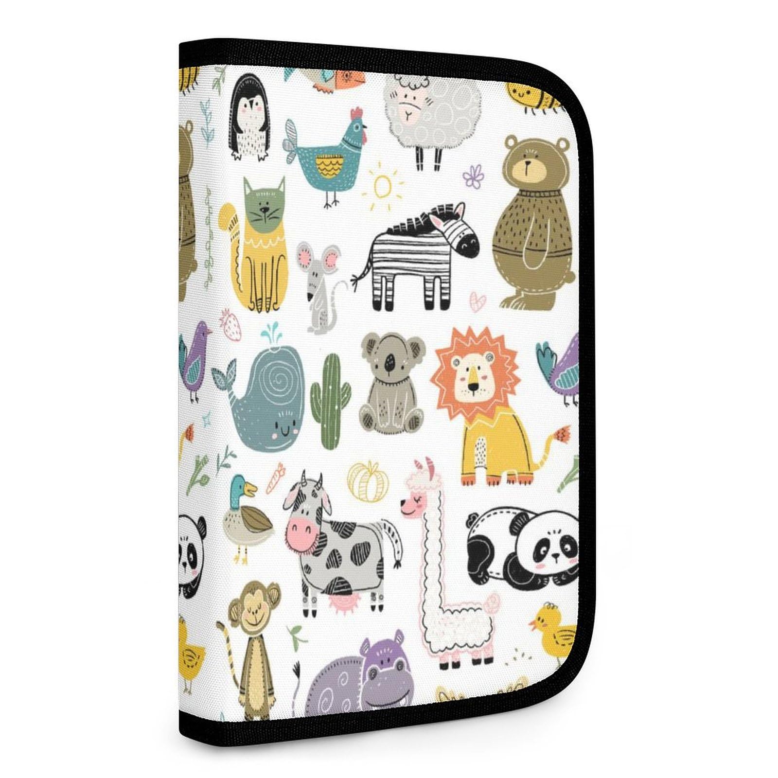 Amazon.co.jp: 母子手帳ケース かわいい カラフル 動物柄 萌え マルチ