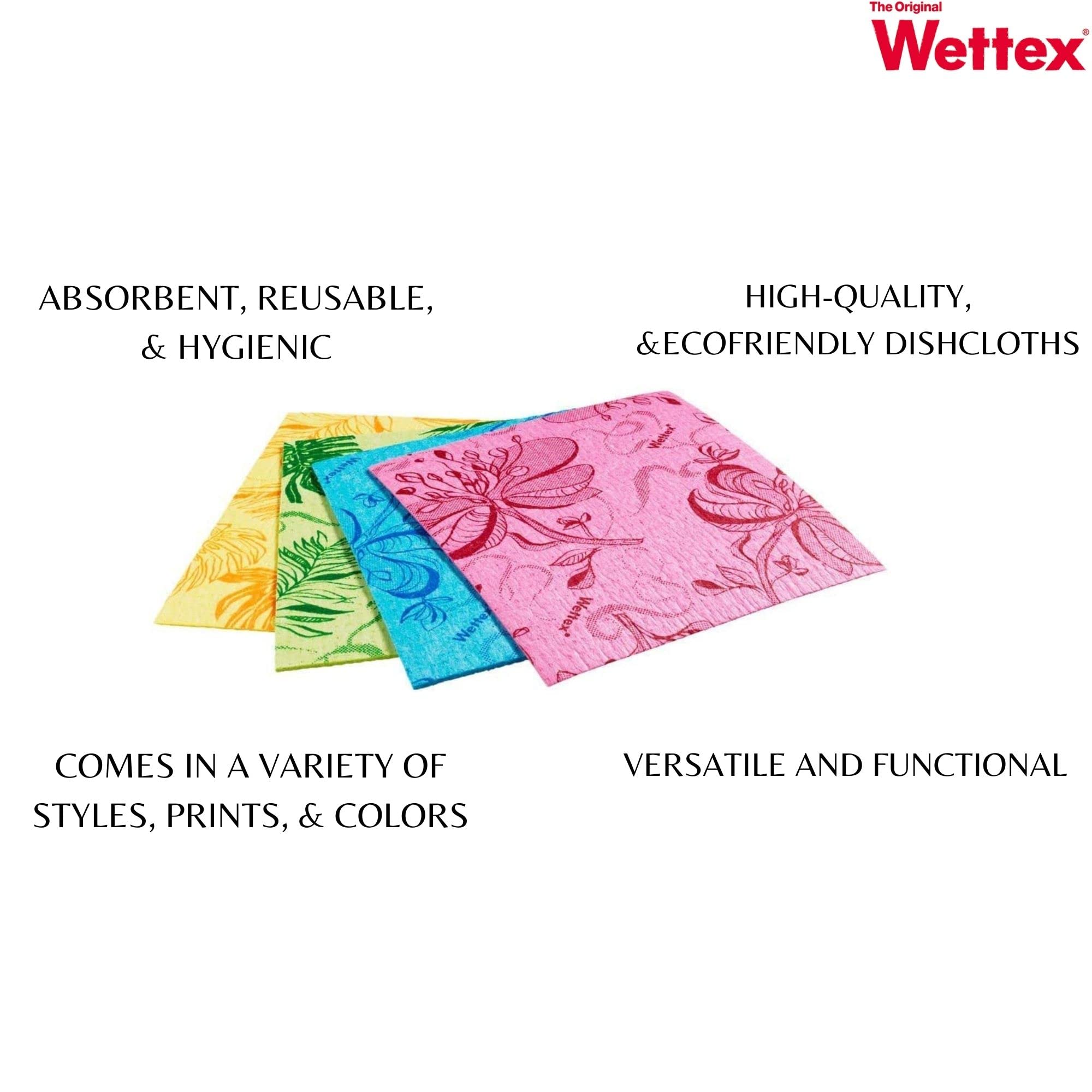 Amazon｜スウェーデンWettex ディッシュクロス4枚パック｜キッチン