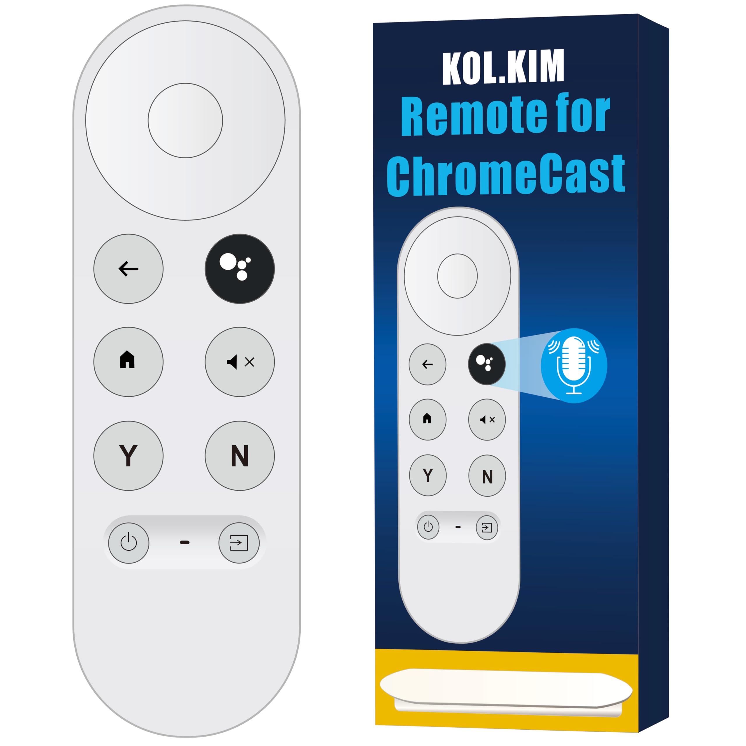 G9N9N Compatible for Google TV Streamer Chromecast Remote